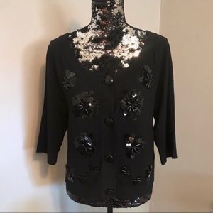 Sequin cardigan